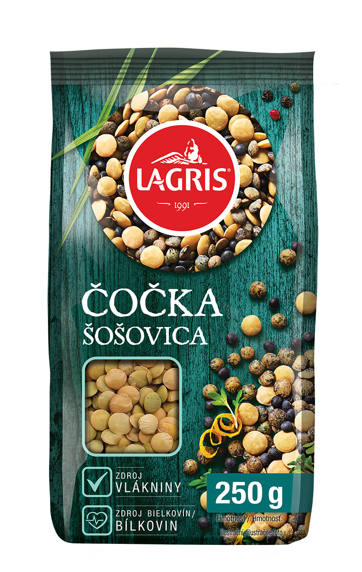 LAGRIS Šošovica veľkozrnná 250 g