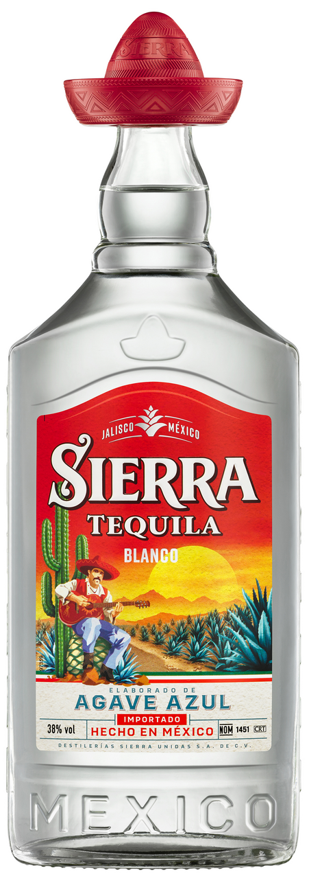 SIERRA TEQUILA Blanco 38% 700 ml