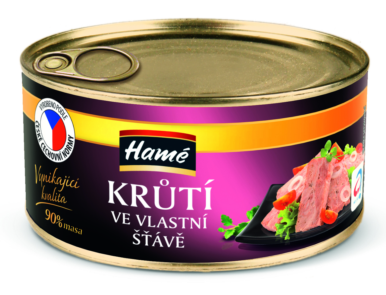 Hamé Morčacie mäso vo vlastnej šťave 290 g