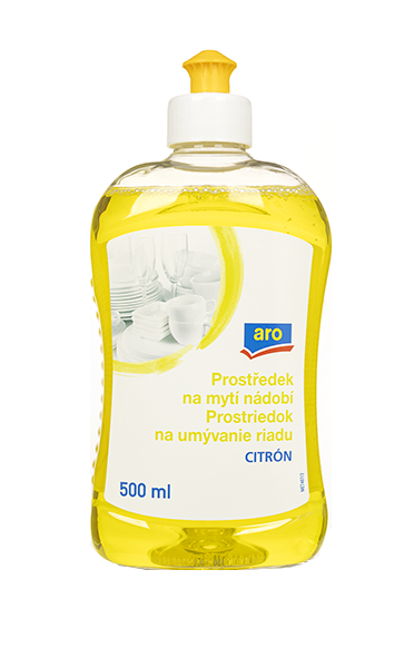 aro Prostriedok na umývanie riadu citrón 500 ml