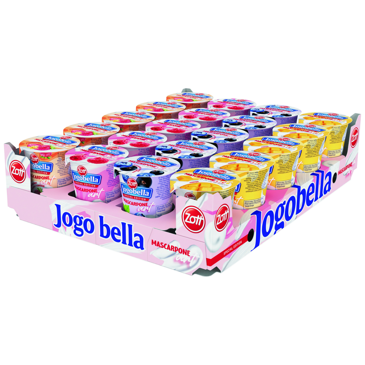 Zott Jogobella Mascarpone jogurt chlad. 20 x 150 g