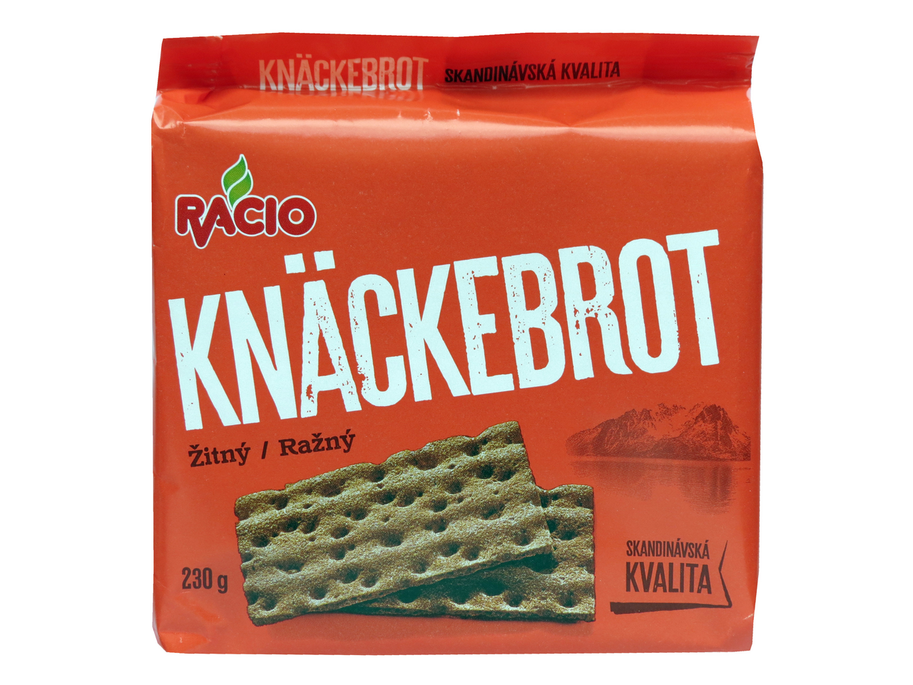 RACIO Knäckebrot ražný 230 g