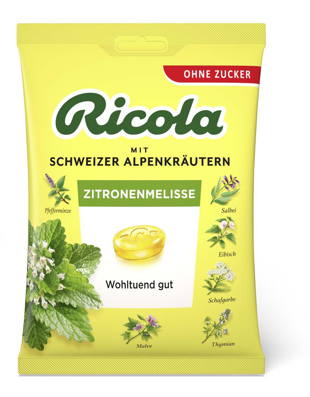 RICOLA Medovka citrón cukríky 75 g