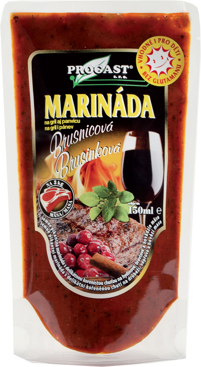 PROGAST Marináda brusnicová 150 ml