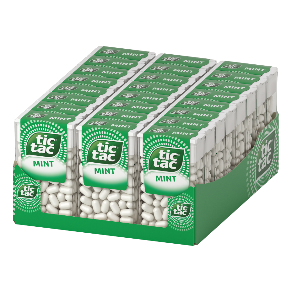 tic tac Mint cukríky 24 x 53 g