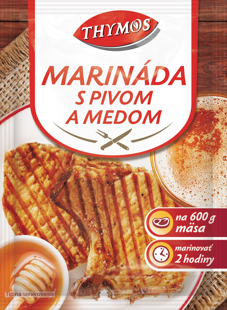 THYMOS Marináda s pivom a medom 90 g