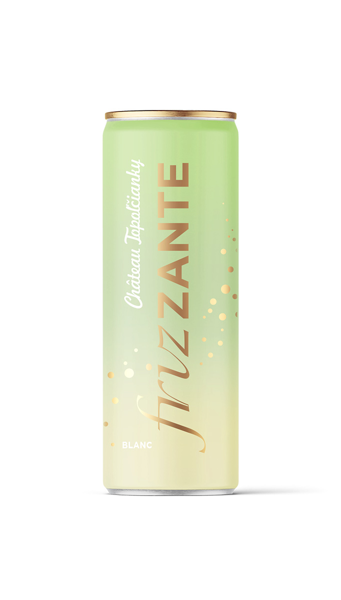 VZT Frizzante Blanc dry 250 ml vratná plechovka