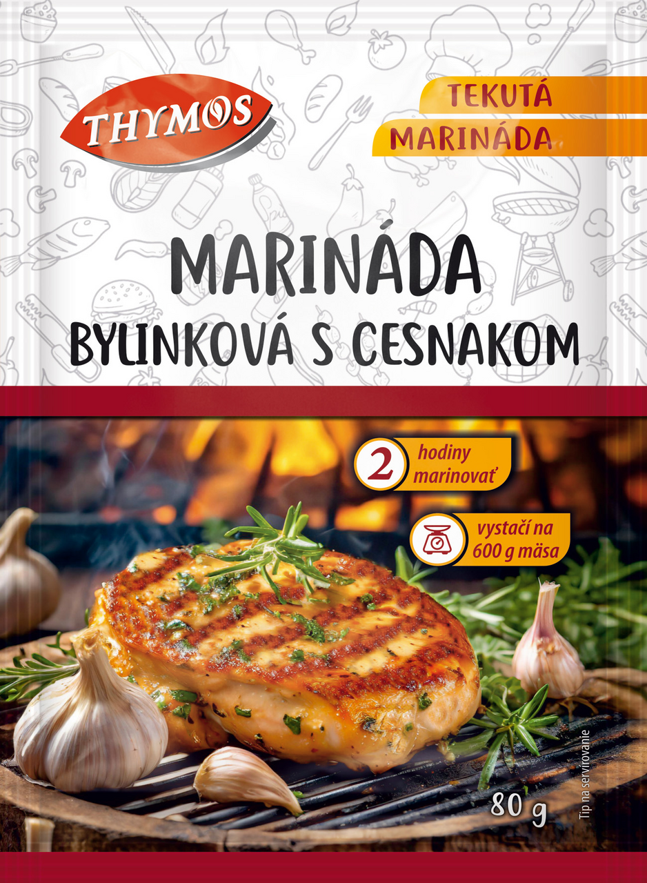 THYMOS Marináda bylinková s cesnakom 80 g