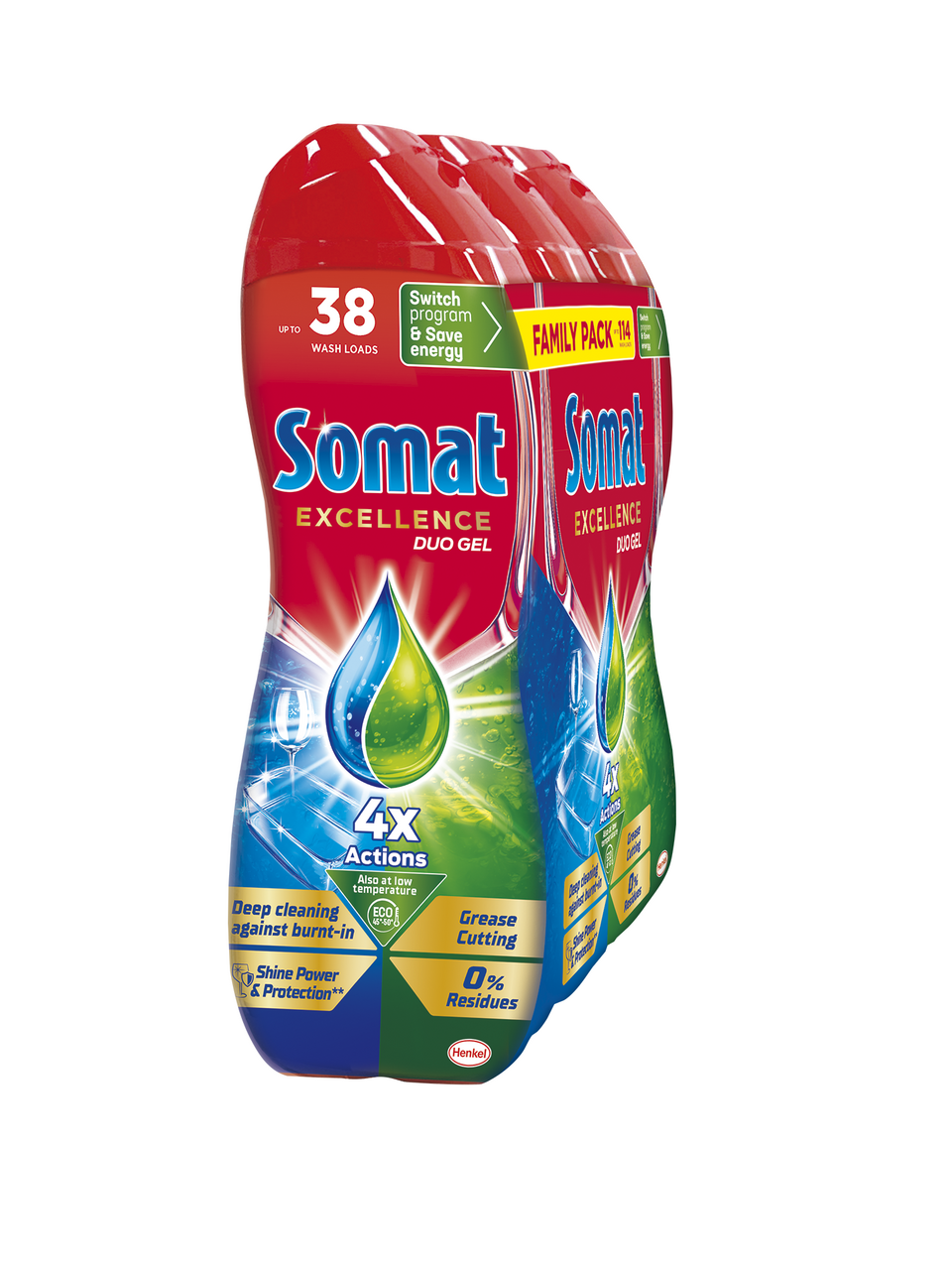 Somat Excellence Duo gél do umývačky riadu 2052 ml