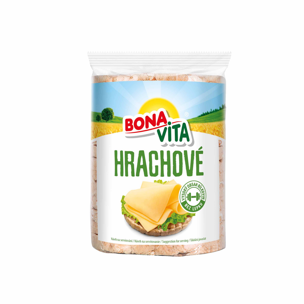 BONAVITA Chlebíčky hrachové s morskou soľou 100 g