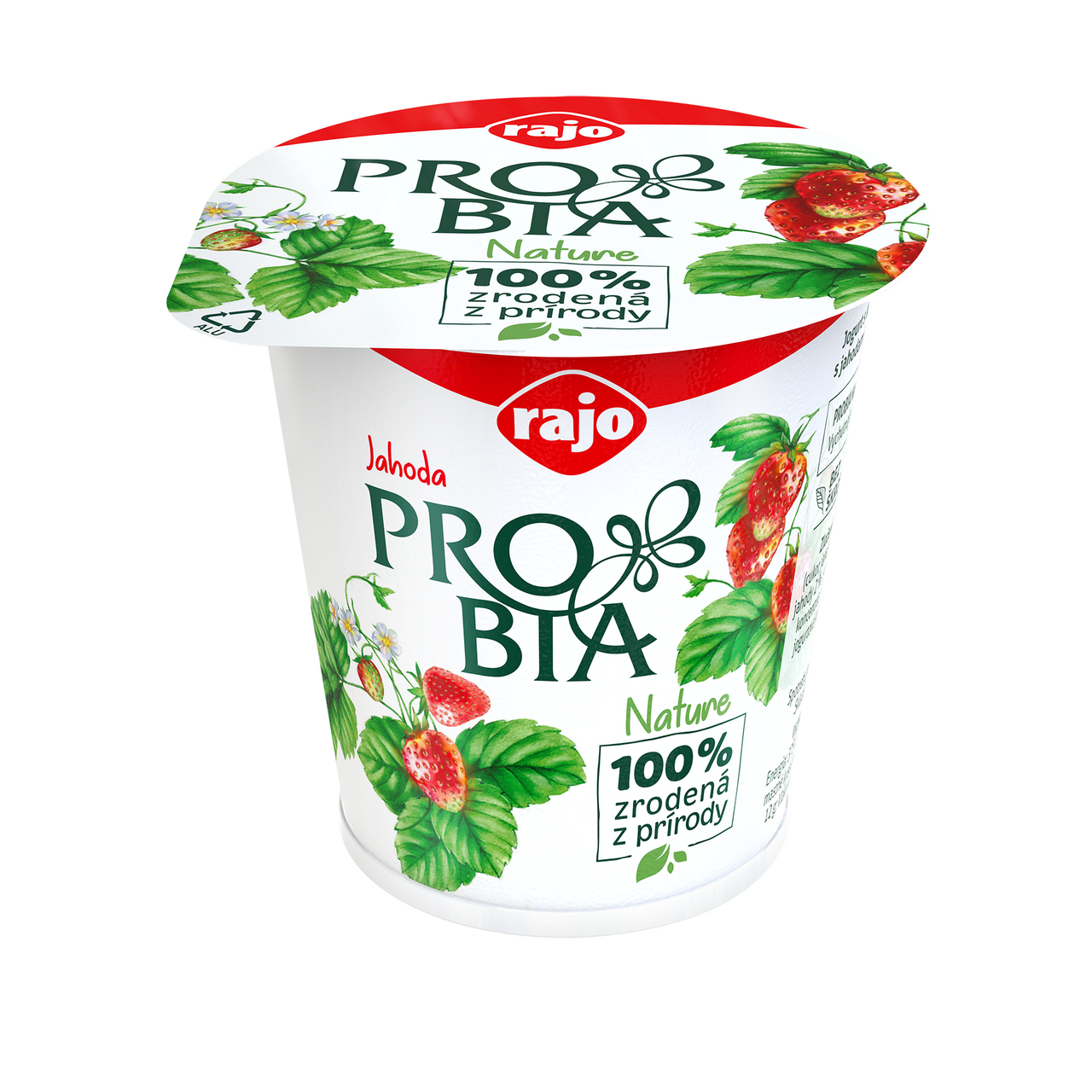 rajo PROBIA Jogurt jahoda chlad. 135 g