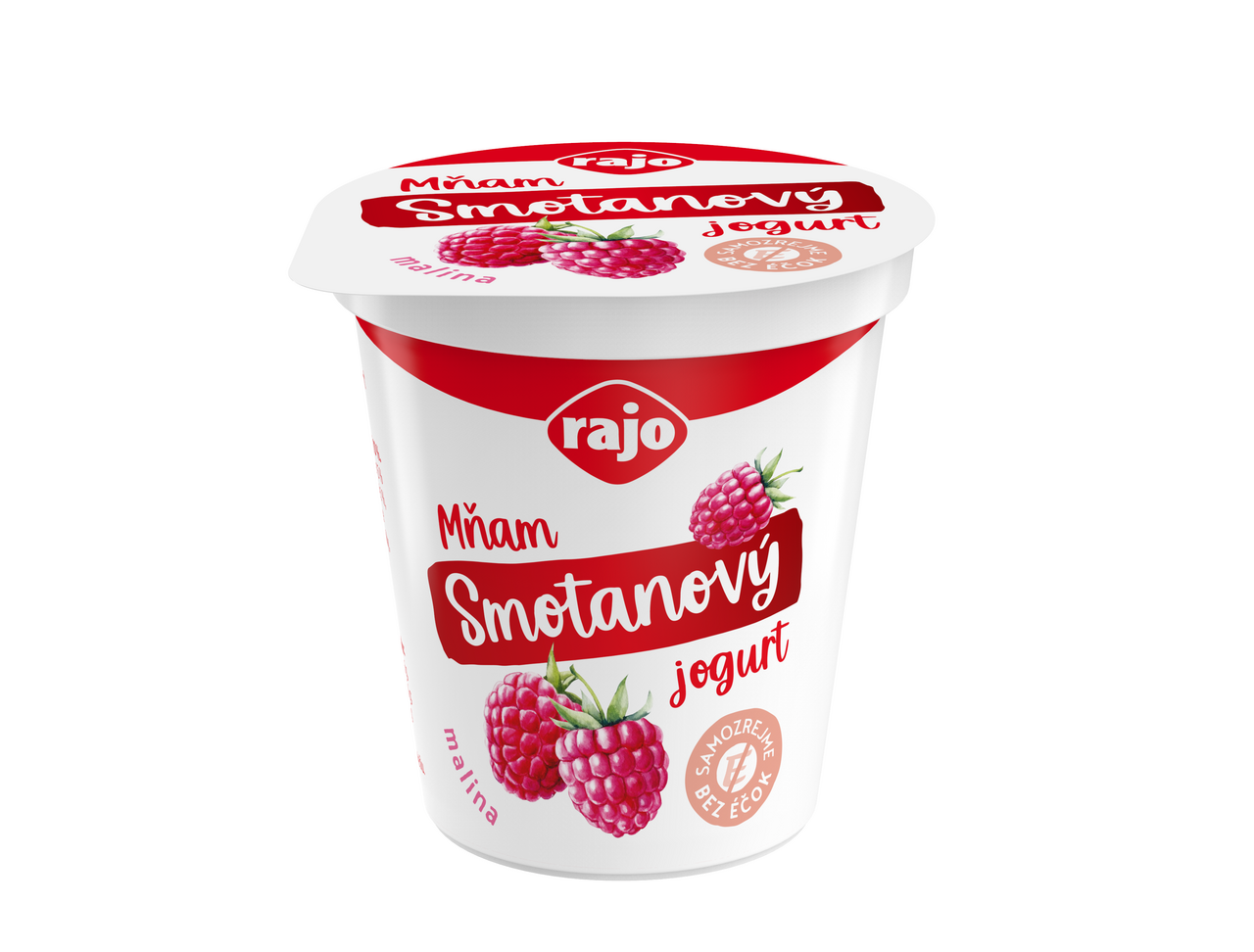 rajo Mňam DUO Smotanový jogurt malina chlad. 20 x 145 g