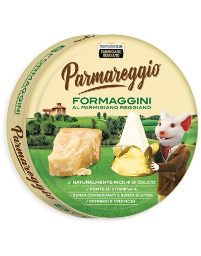 GranTerre Parmareggio syr tavené plátky chlad. 140 g