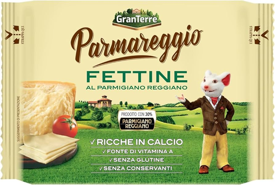 GranTerre Parmareggio syr tavené plátky chlad. 150 g