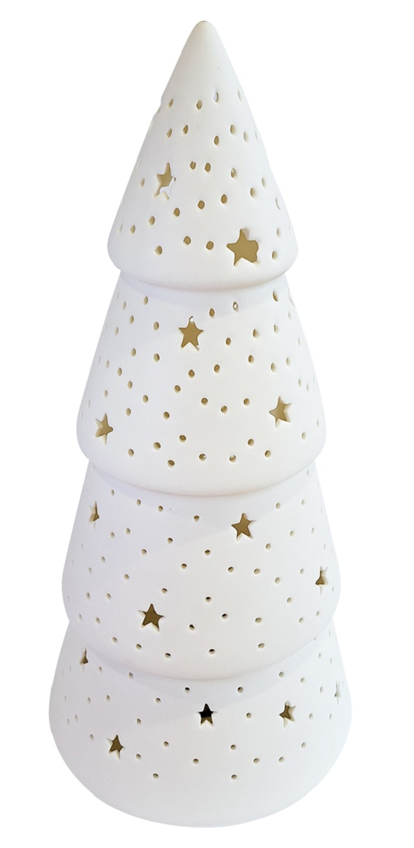 Flexio Stromček LED porcelánový 223169 1 ks