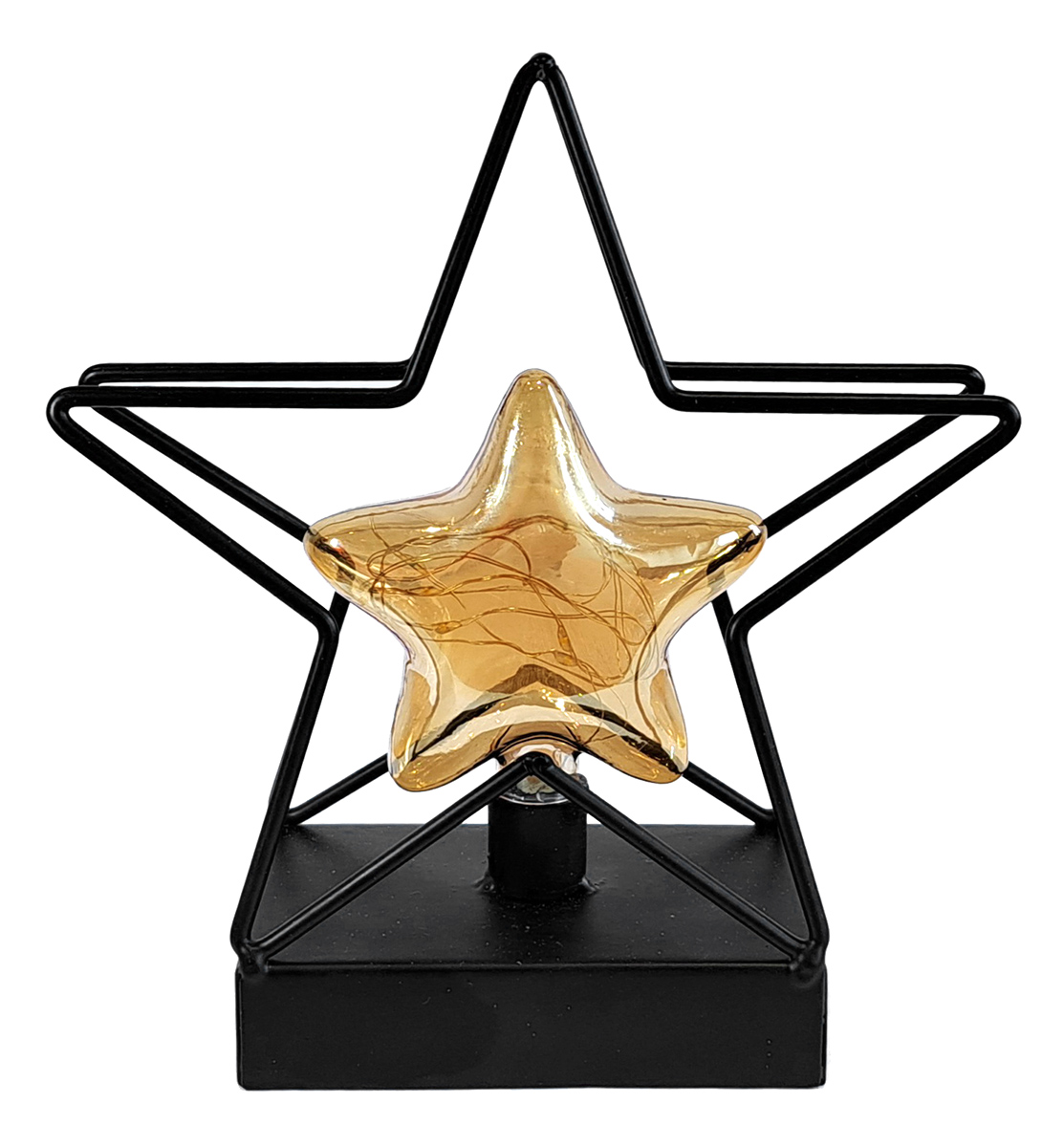 Flexio Dekorácie kovové Hviezda LED 223144 1 ks