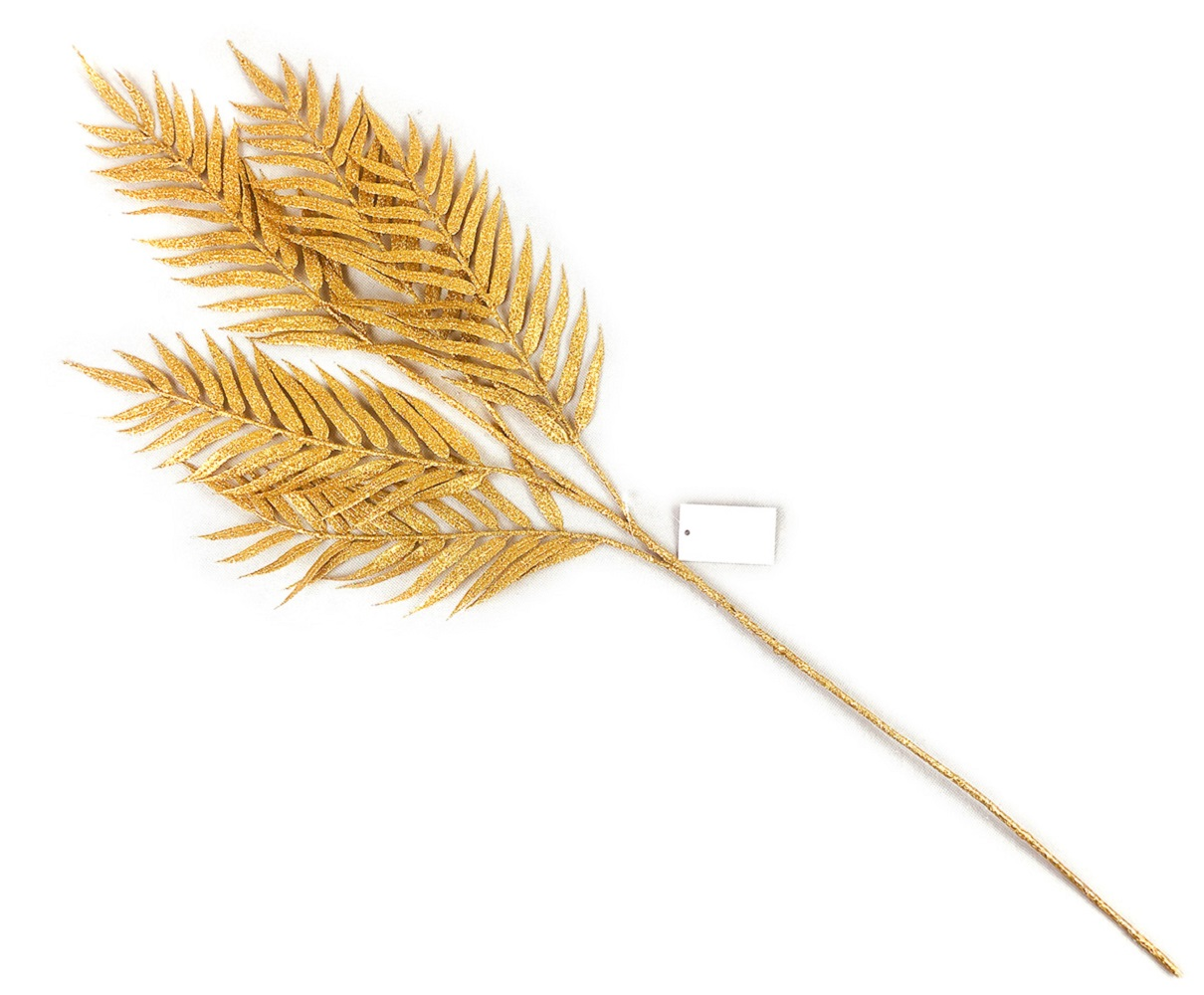 Flexio Dekorácia kvet 3 zlatý 223210 1 ks