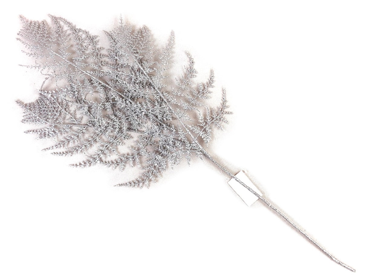 Flexio Dekorácia kvet 5 strieborná 223217 1 ks