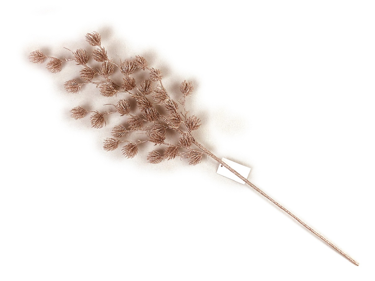 Flexio Dekorácia kvet 6 ružovo zlatý 223221 1 ks