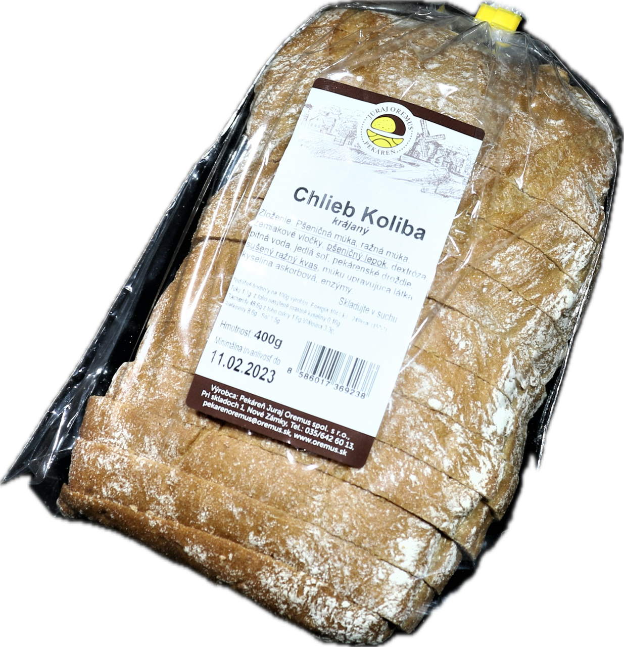 OREMUS Chlieb Koliba balený krájaný 400 g