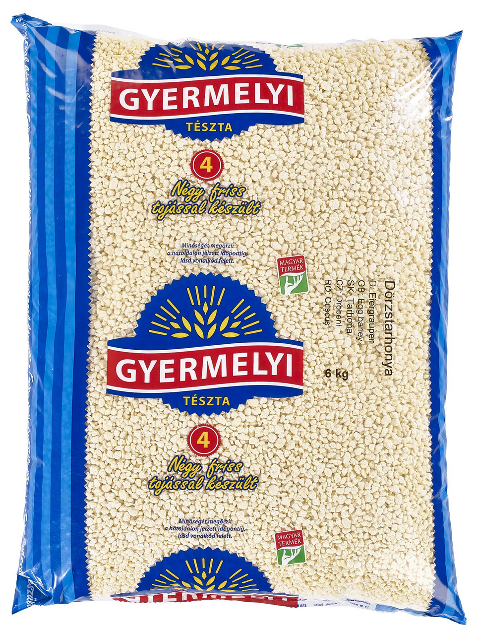 GYERMELYI Mrvenička 4 vaječná 6 kg