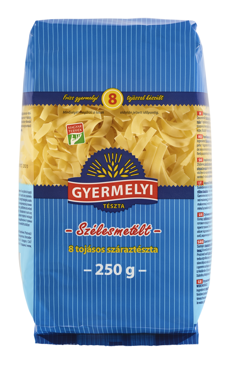 GYERMELYI Široké rezance 8 vaječné 250 g