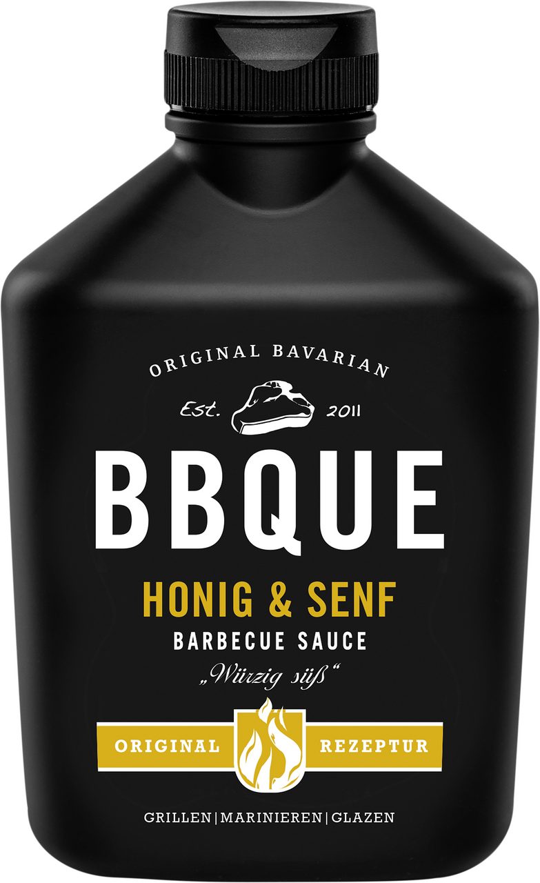 BBQUE Med a horčica 400 ml