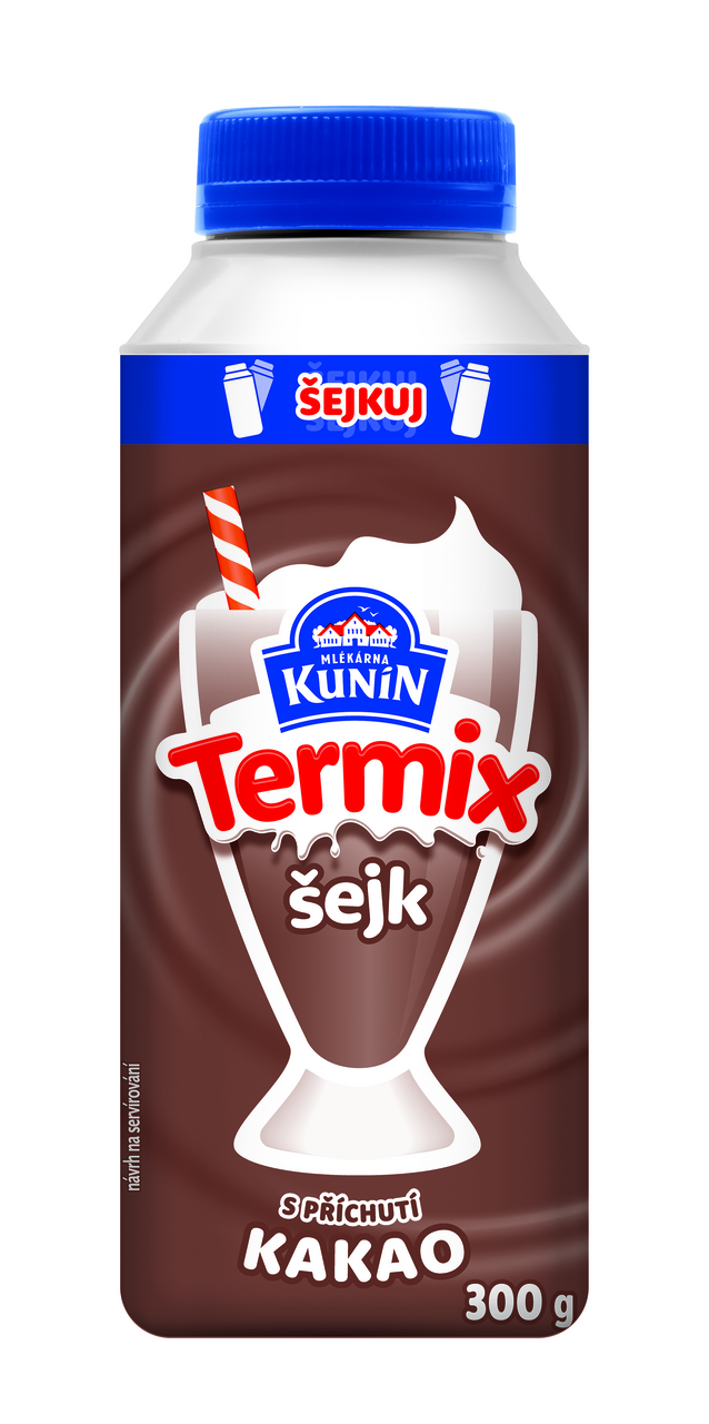 MLÉKÁRNA KUNÍN Termix šejk kakao chlad. 9 x 300 g