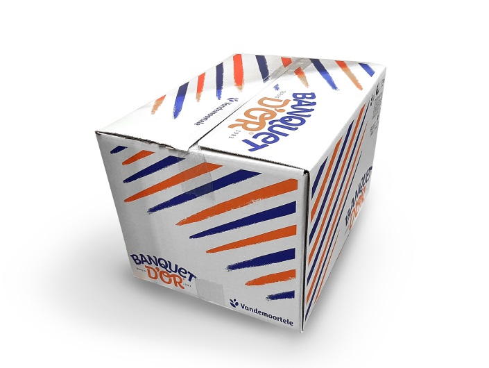 Vandemoortele Burger žemľa brioškového typu mraz. 34 x 80 g