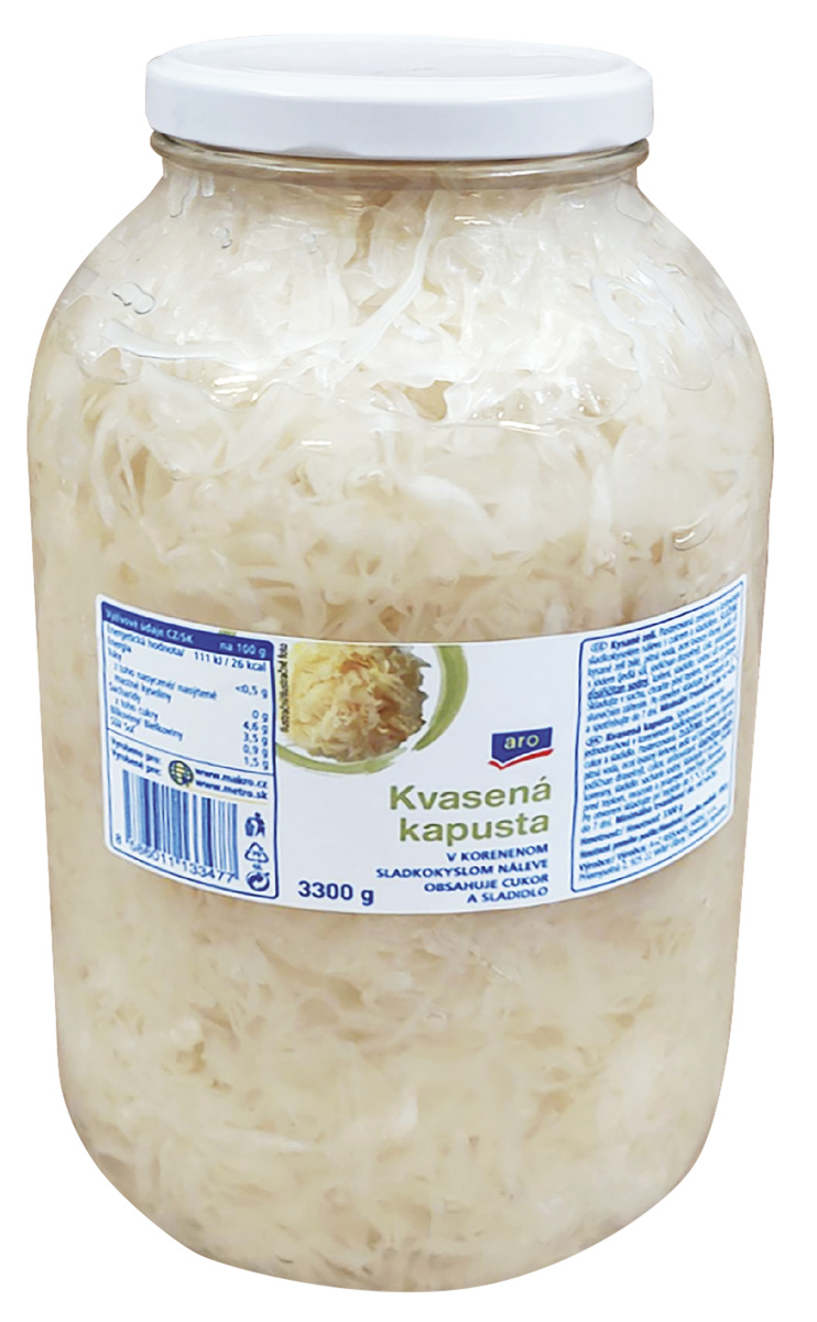 aro Kvasená kapusta 3300 g