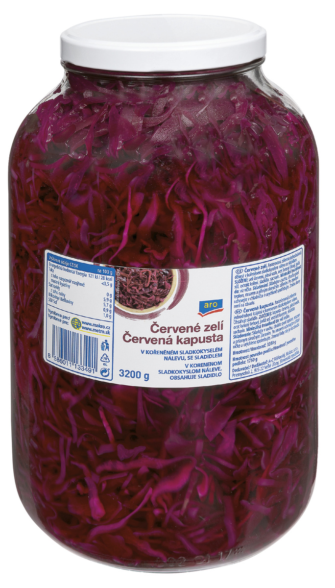 aro Červená kapusta 3200 g