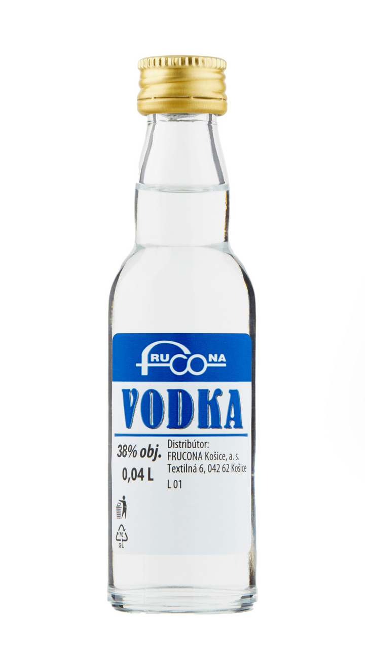 FRUCONA Vodka 38 % 40 ml (min. obj. 24 ks)