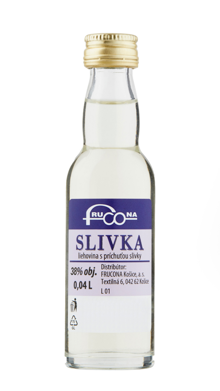 FRUCONA Slivka 38 % 40 ml (min. obj. 24 ks)