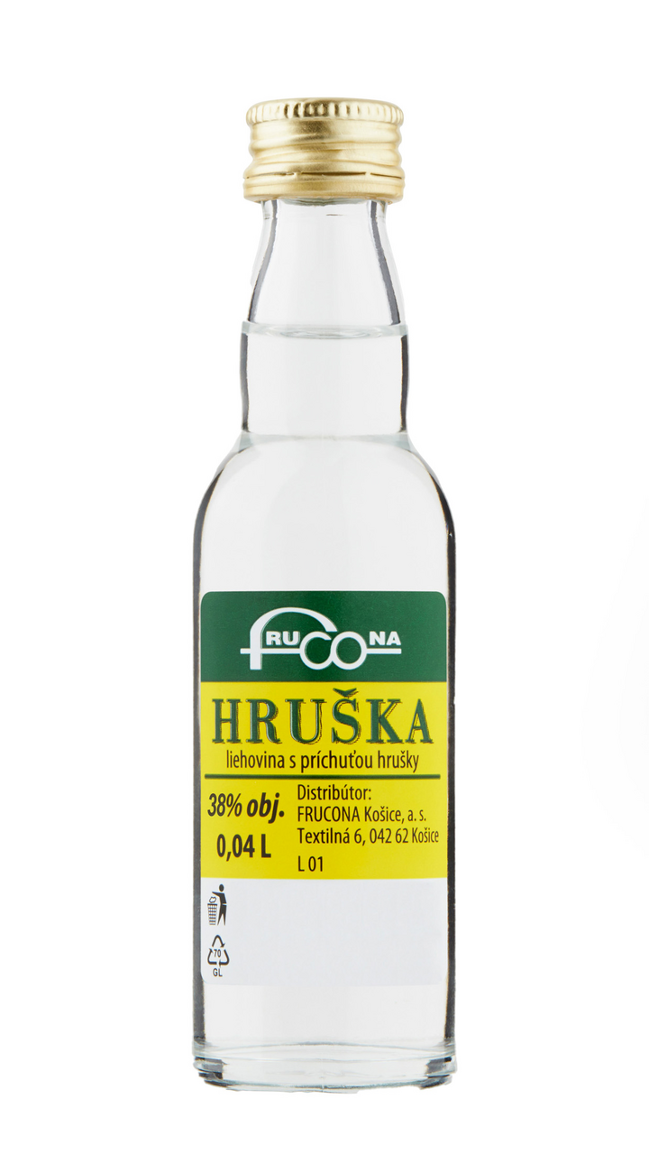 FRUCONA Hruška 38 % 40 ml (min. obj. 24 ks)