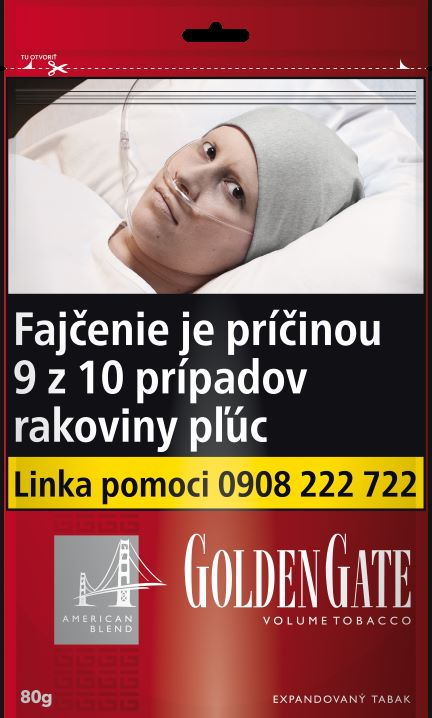 GOLDEN GATE tabak kolok G 10 x 80 g