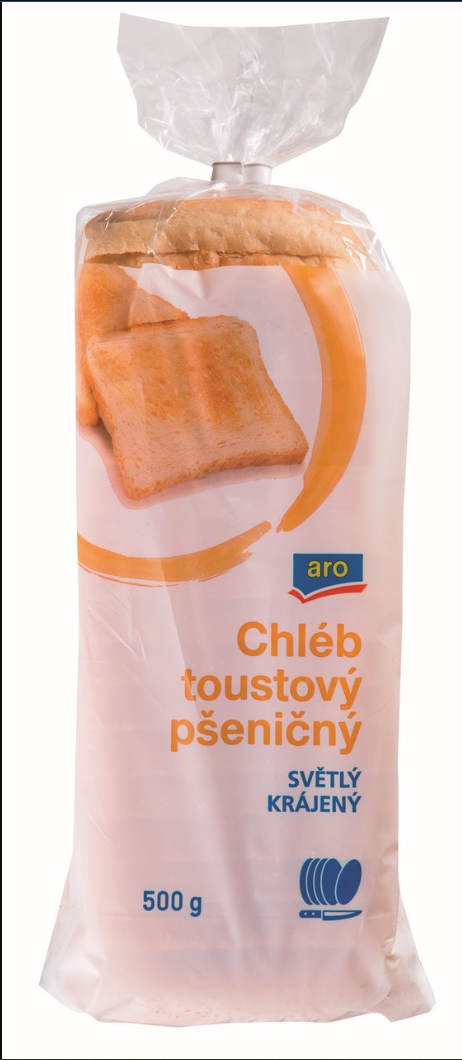 aro Chlieb toastový svetlý 500 g