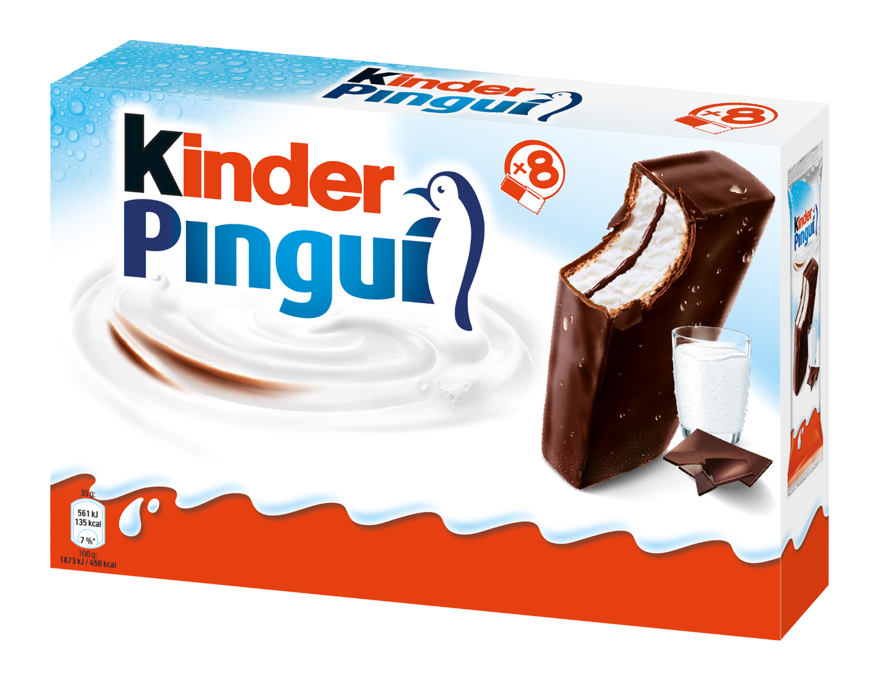 kinder Pinguí chlad. 8 x 30 g