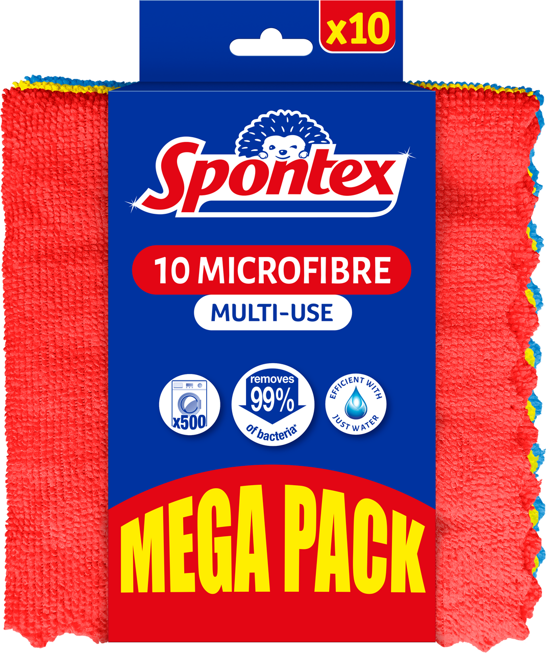 Spontex Microfibre utierka viacúčelová 10 ks