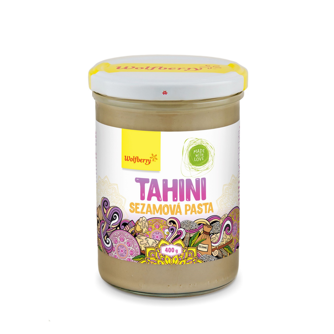 WOLFBERRY TAHINI sezamová pasta 400 g