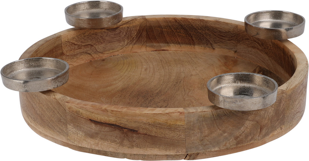 Koopman Svietnik 40 cm drevo 1 ks