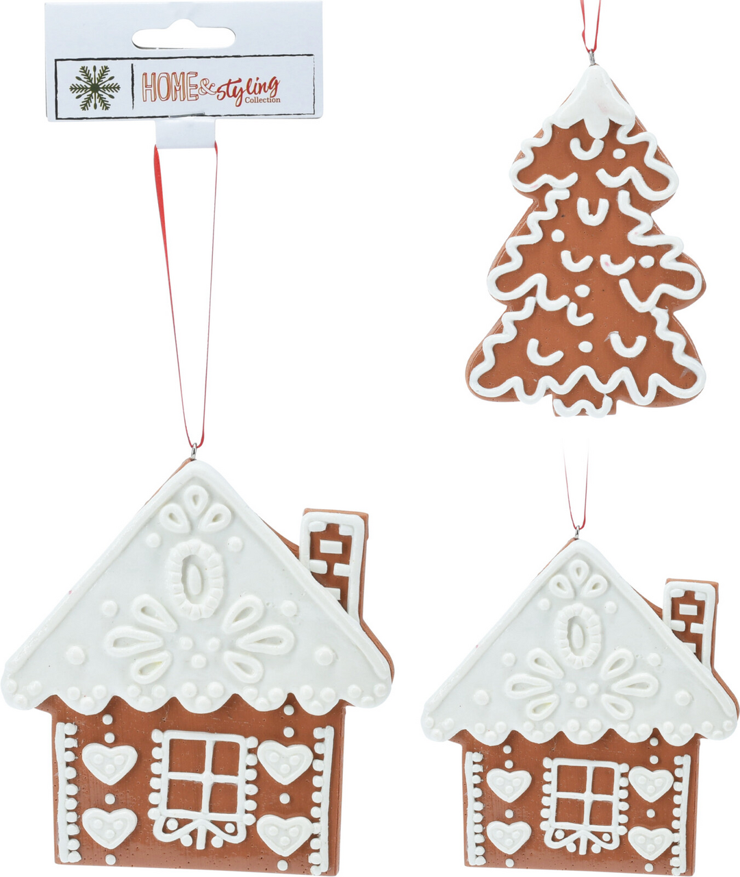 Koopman Perníkový domček závesný 11 cm 1 ks