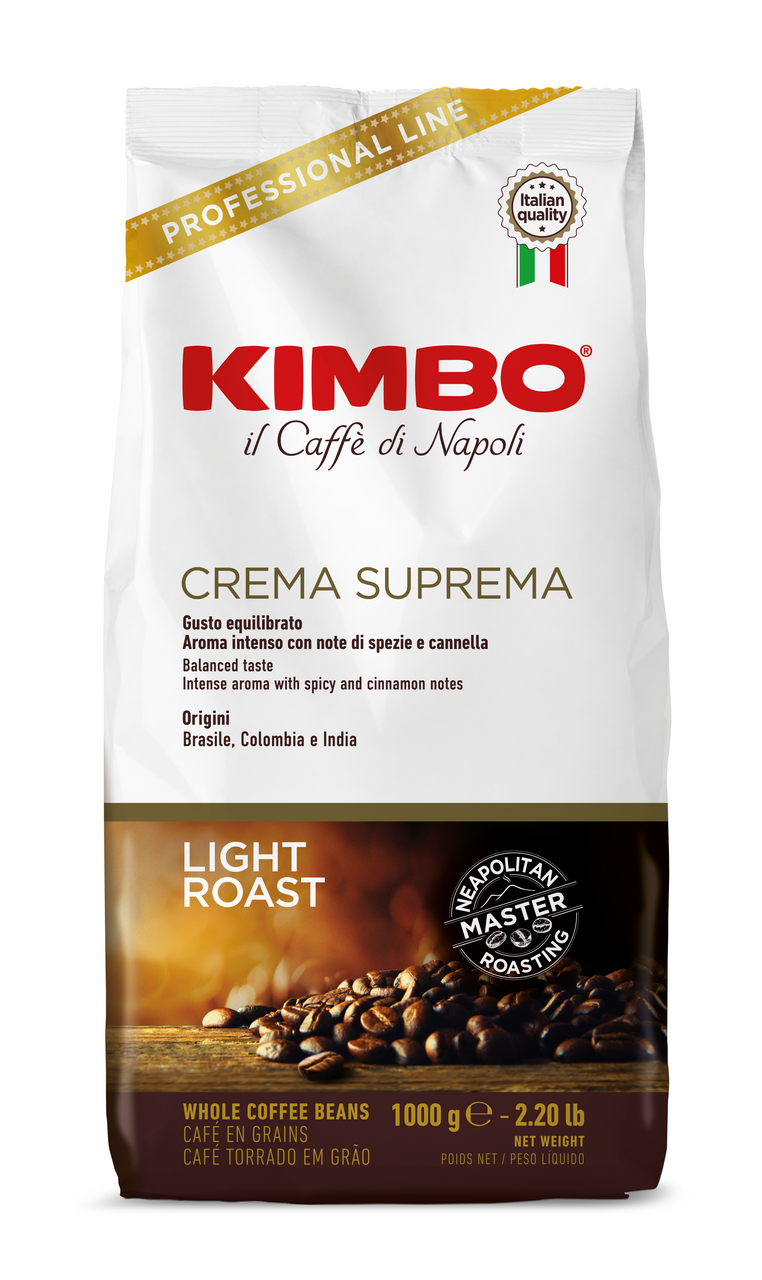 KIMBO Crema Suprema káva zrnková 1 kg