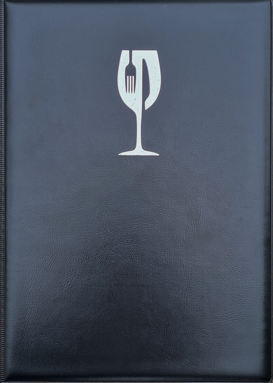 NOBLE Jedálny a nápojový lístok A4 silver 1 ks