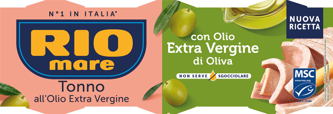 RIO mare Tuniak Extra olivový olej 3 x 65 g