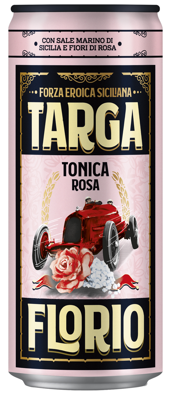 TARGA FLORIO Tonic Rosa 24 x 330 ml vratná plechovka