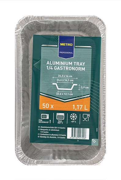 METRO PROFESSIONAL Nádoba 1,15 l hliník 50 ks