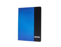 SIGMA Záznamová kniha A5 80 listov linajková modrá 1 ks