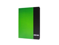 Záznamová kniha linajková A5 80 listov zelená SIGMA 1 ks