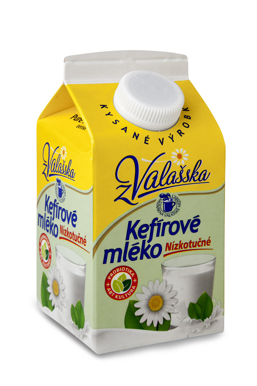 Mlékárna Valašské Meziříčí Kefírové mlieko 1,1 % chlad. 500 ml