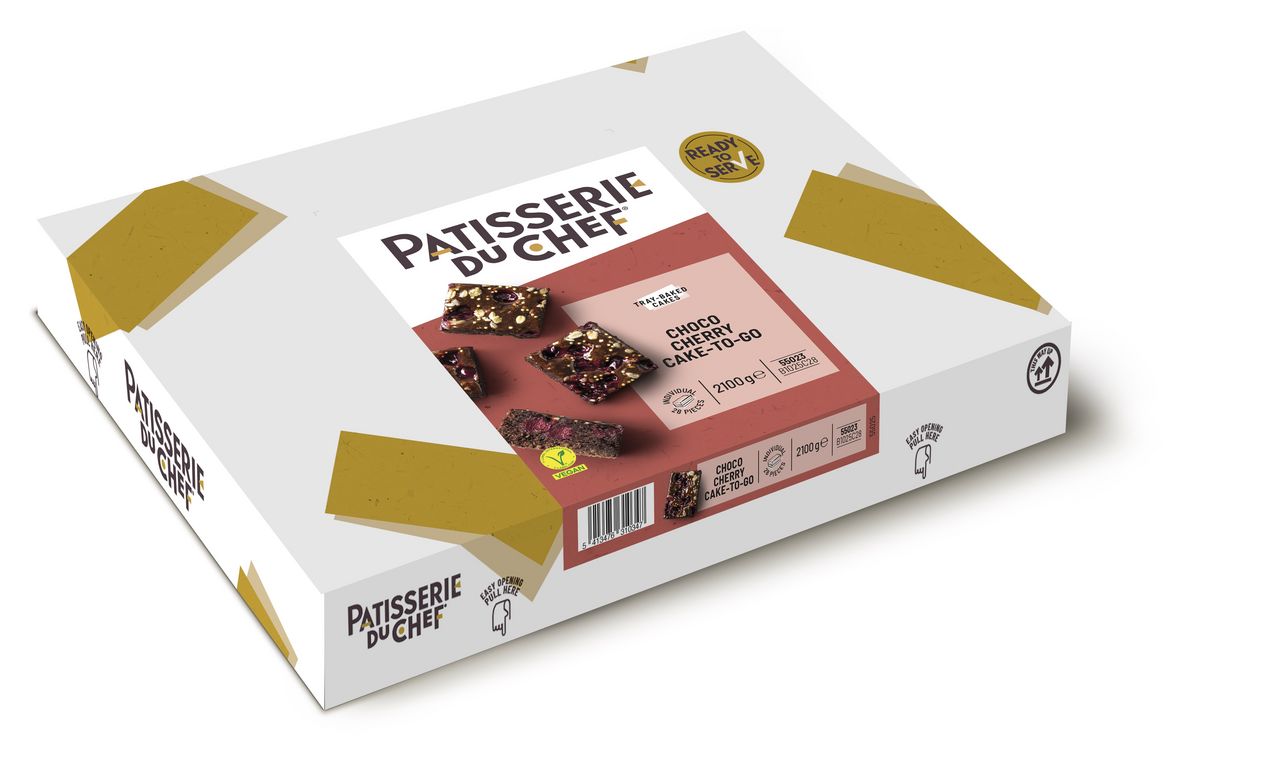 PATISSERIE DU CHEF Kakaový rez s višňami mraz. 2100 g